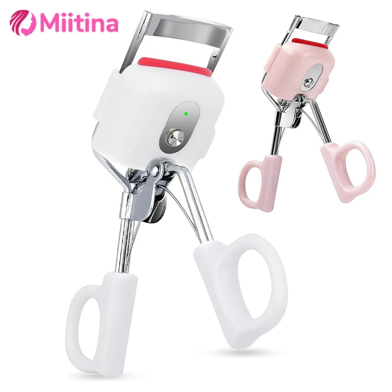 1PC Lady Heating Electric Eyelash Curler Cosmetic Makeup Tools Clip Lash Curler Lasting Lash Lift Eyelashes Makeup Beauty Tool